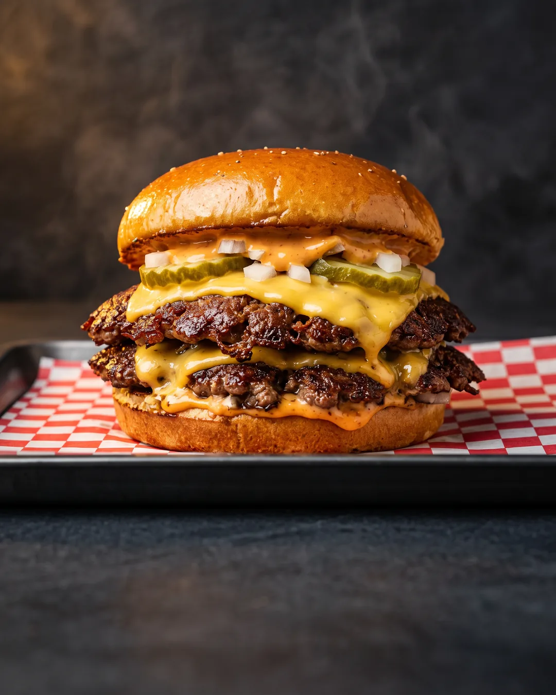 Slide 1: The Double Smash is here. Two patties. Zero shortcuts.